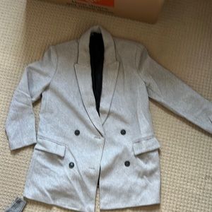 zara pea coat